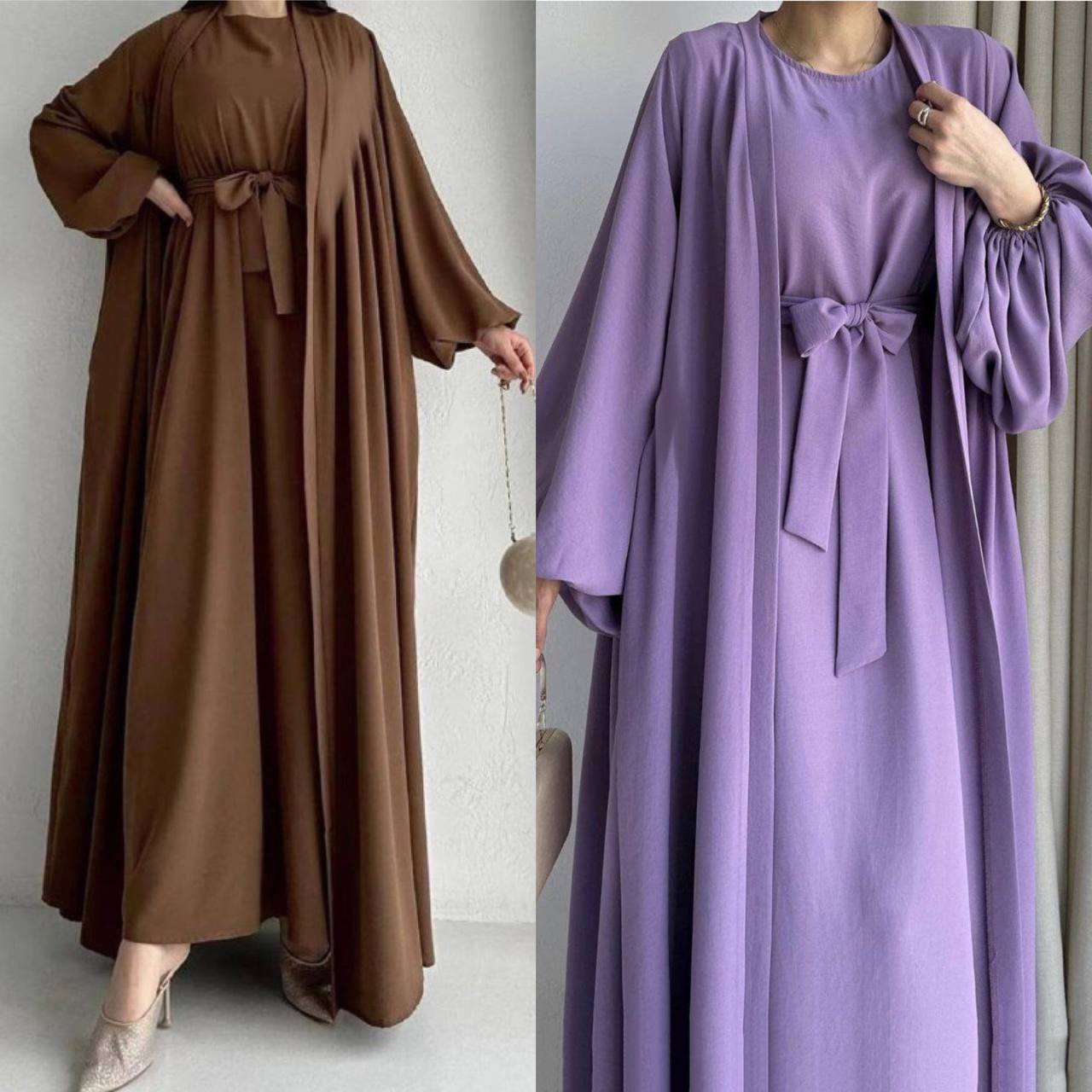 ORIGINAL DUBAI DOUBLE SHRUG ABAYAS