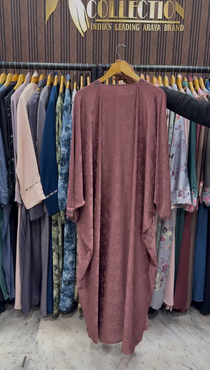 AL-YASHA KAFTAN ABAYA | DUSTY PINK