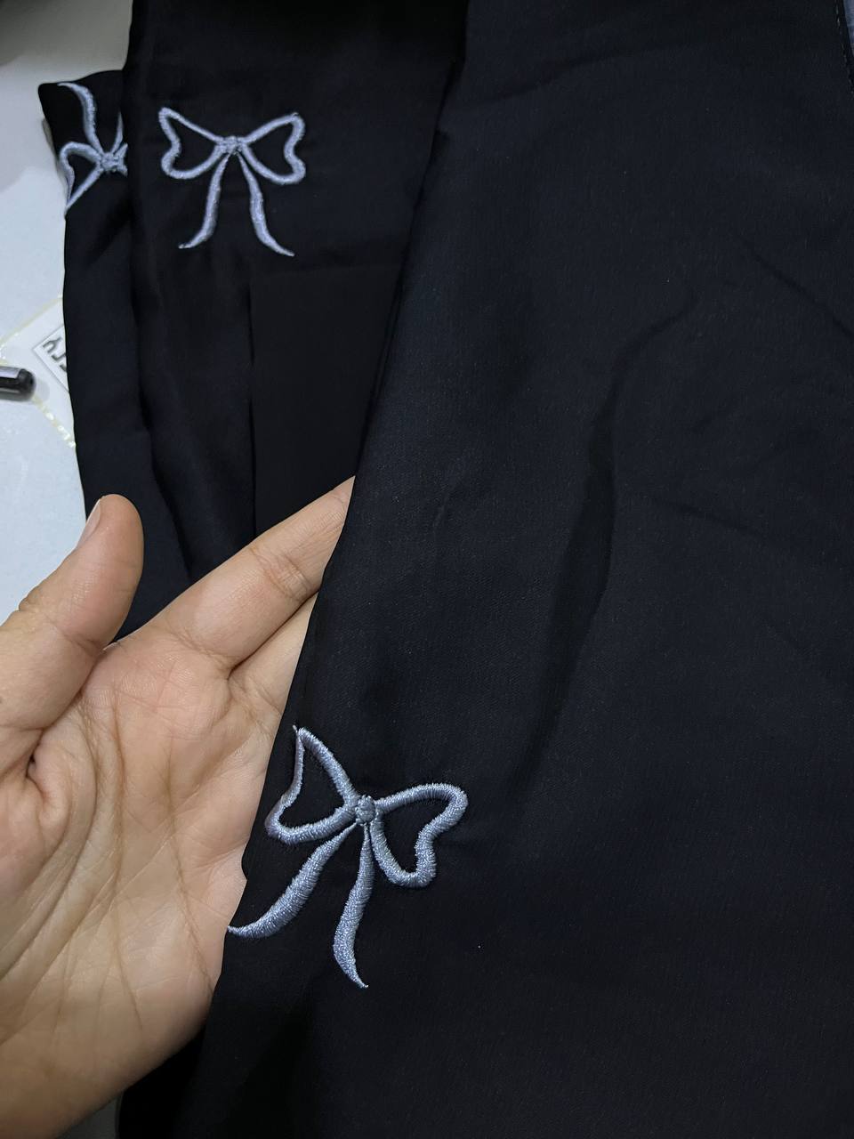 AFIFA MODEST BOW KAFTAN ABAYA