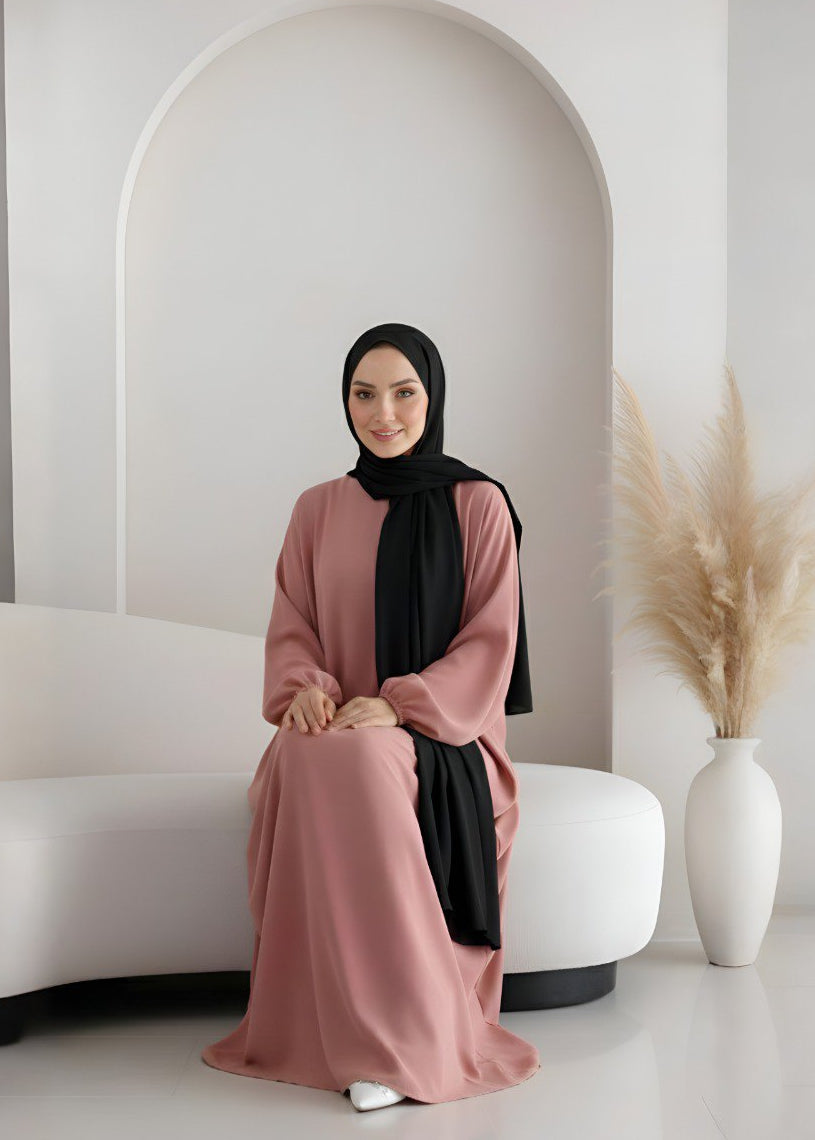 MEHREEN KAFTAN ABAYA | FLAMINGO