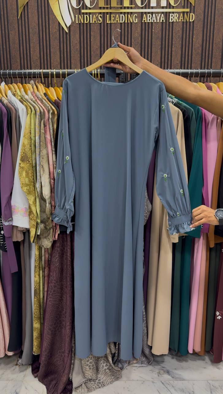 MIRA EMBROIDERY KOREAN ABAYA |