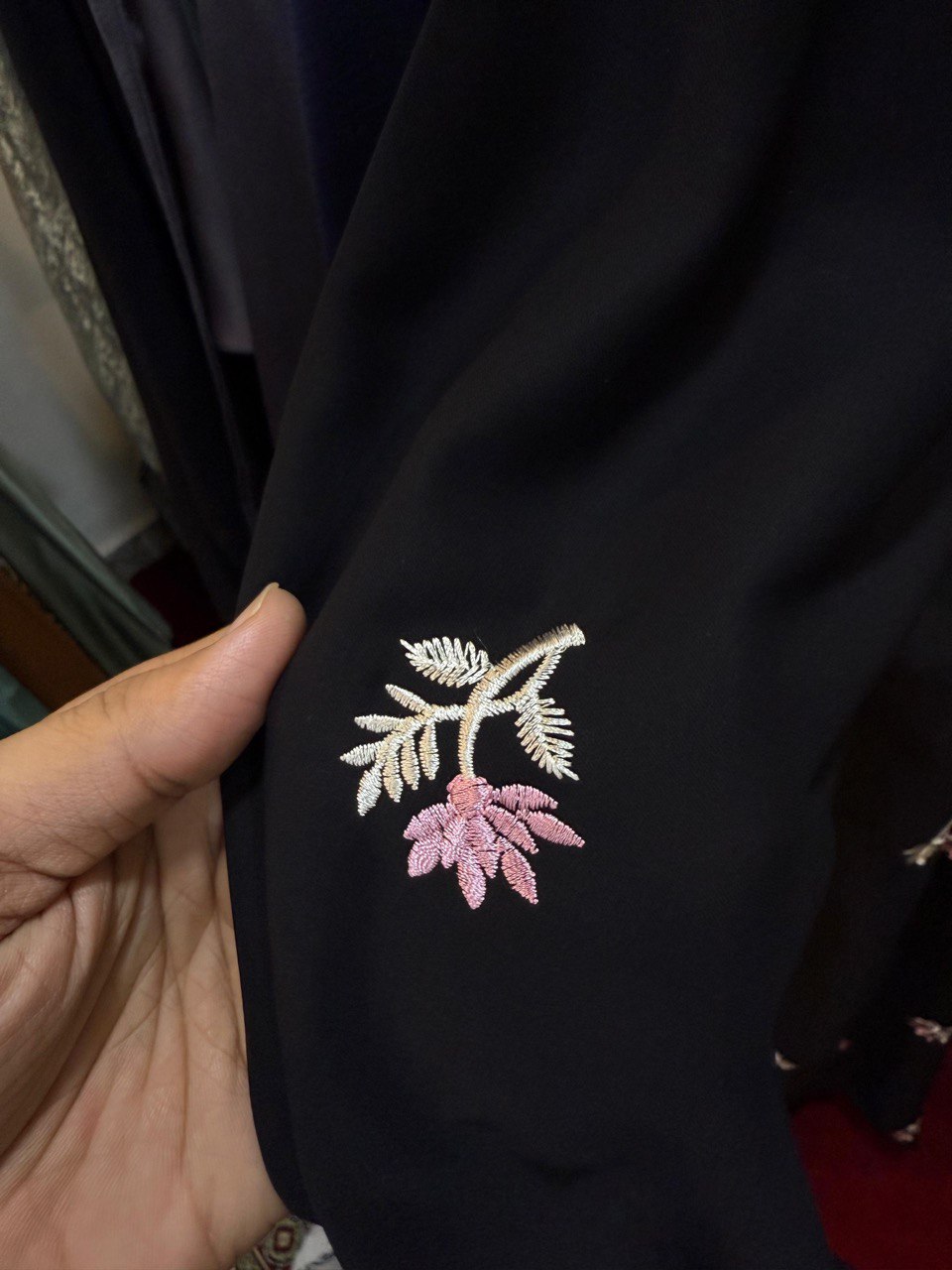 AL-HUSNA EMBROIDERY WORK ABAYA | PRINT- 03