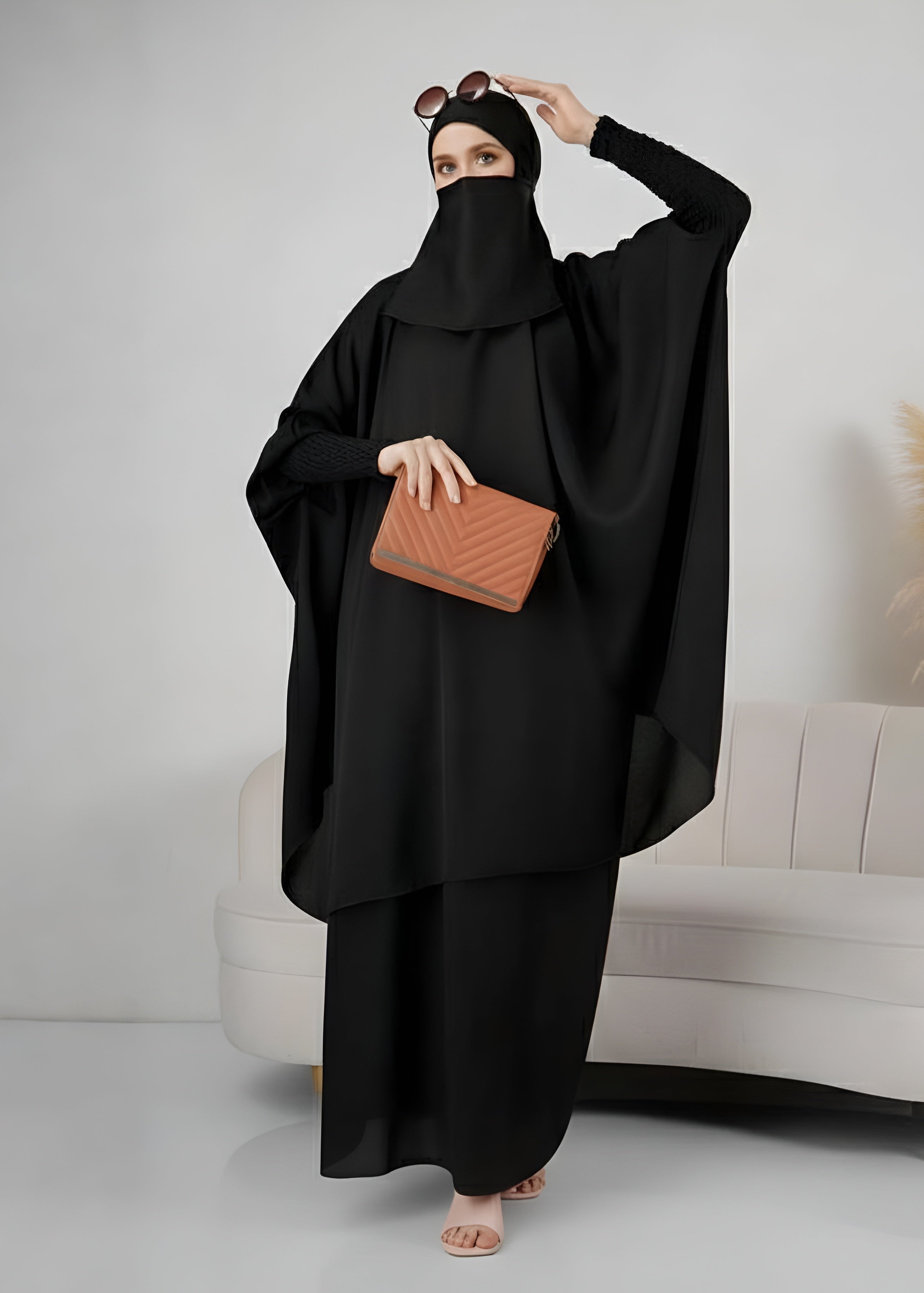 2 PIECE JILBAB | BLACK