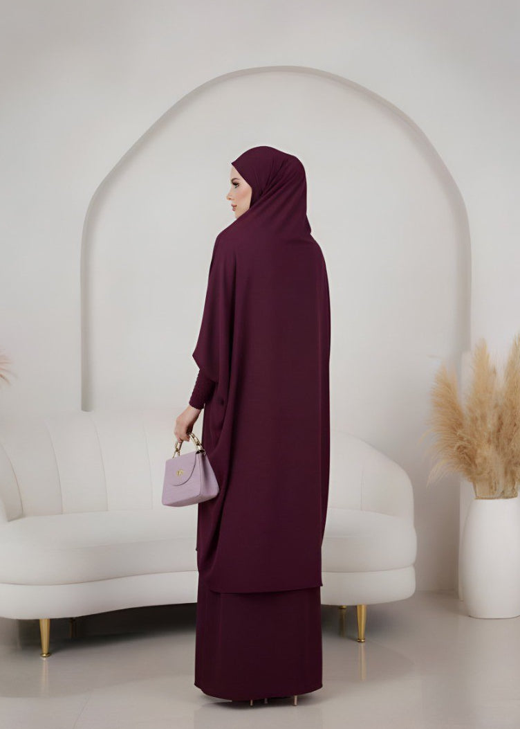 2 PIECE JILBAB | NEW WINE
