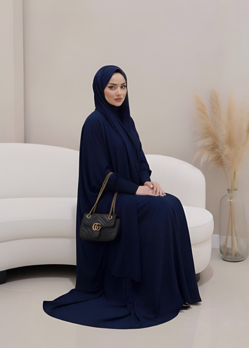 2 piece Jilbab | BLUE