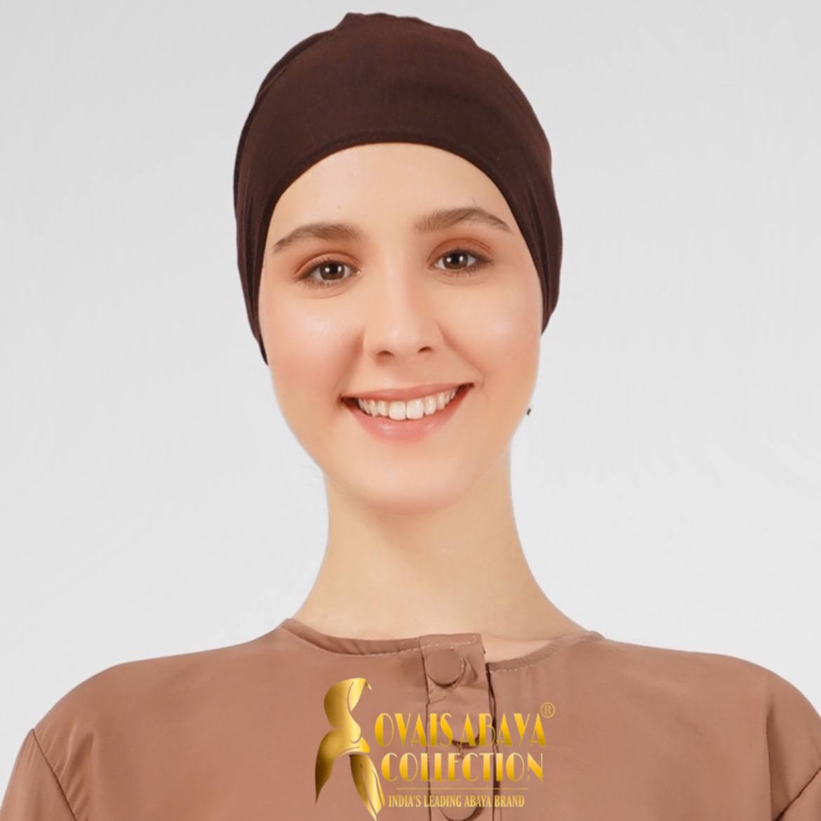 HOJRI HIJAB CAP | BROWN