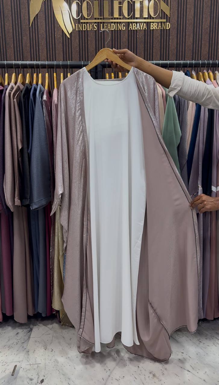 AL-HURIYA DOUBLE SHRUG ABAYA | SKIN