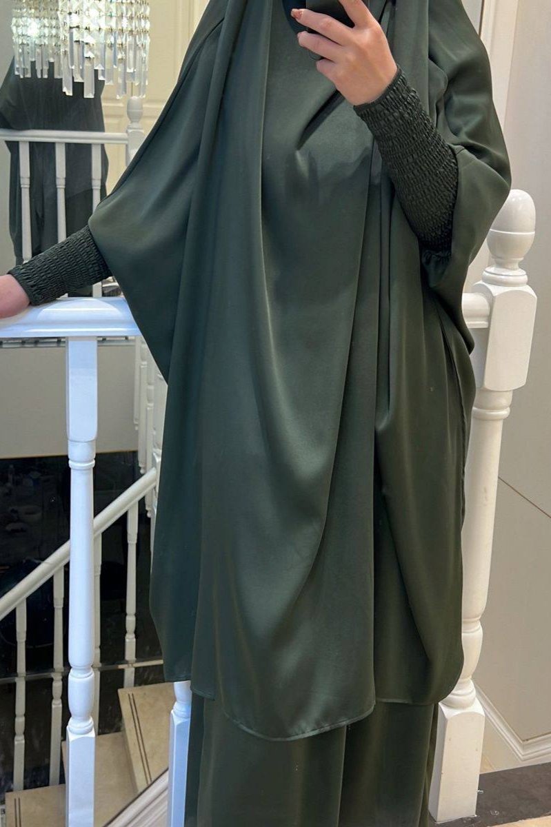 2 piece Jilbab | OLIVE