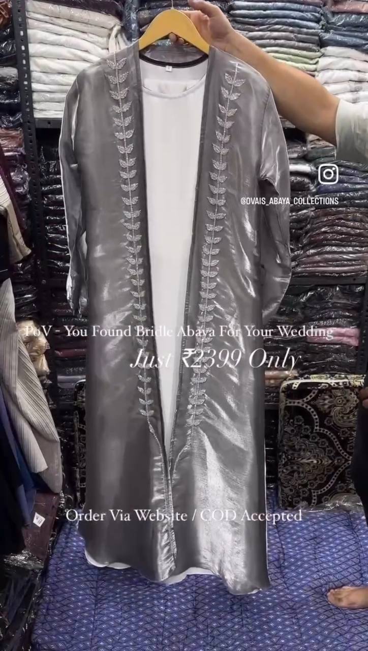 Alima Turkey Double Shrug Bridle Abaya