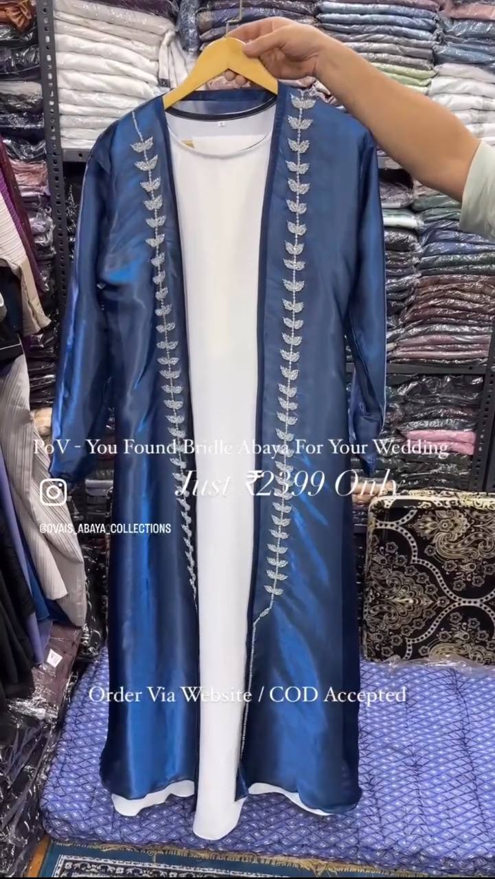 Alima Turkey Double Shrug Bridle Abaya