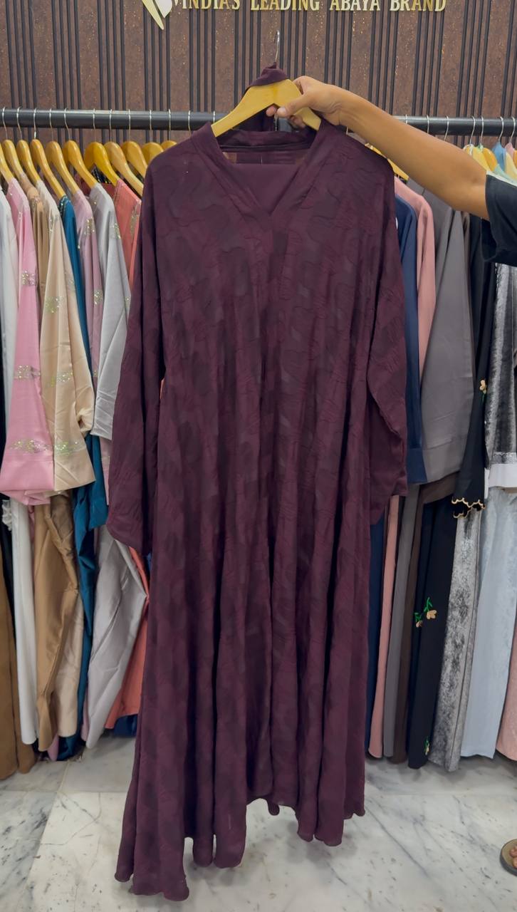 HOOR KAFTAN ABAYA | WINE