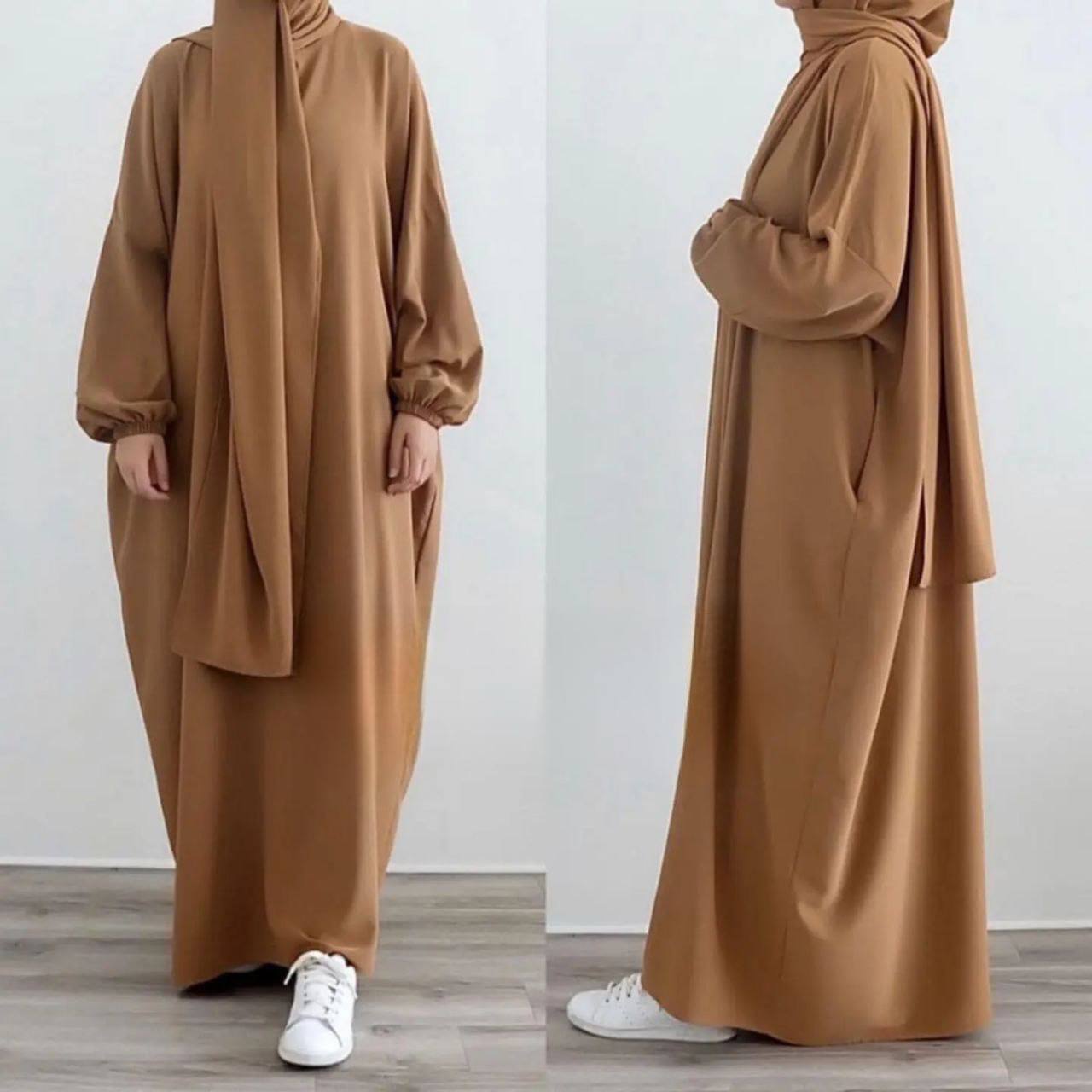 MEHREEN KAFTAN ABAYA | COLLER BROWN