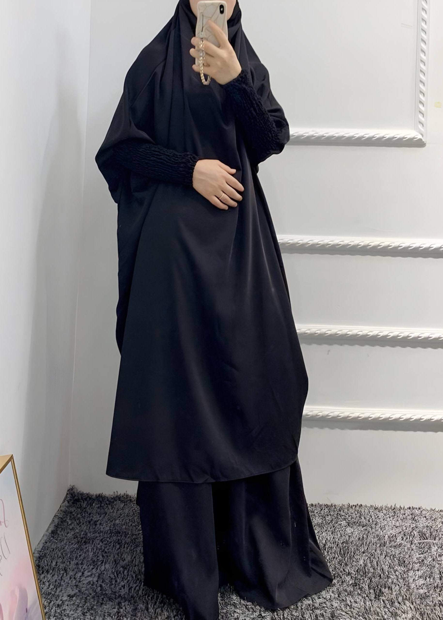 2 PIECE JILBAB | BLACK