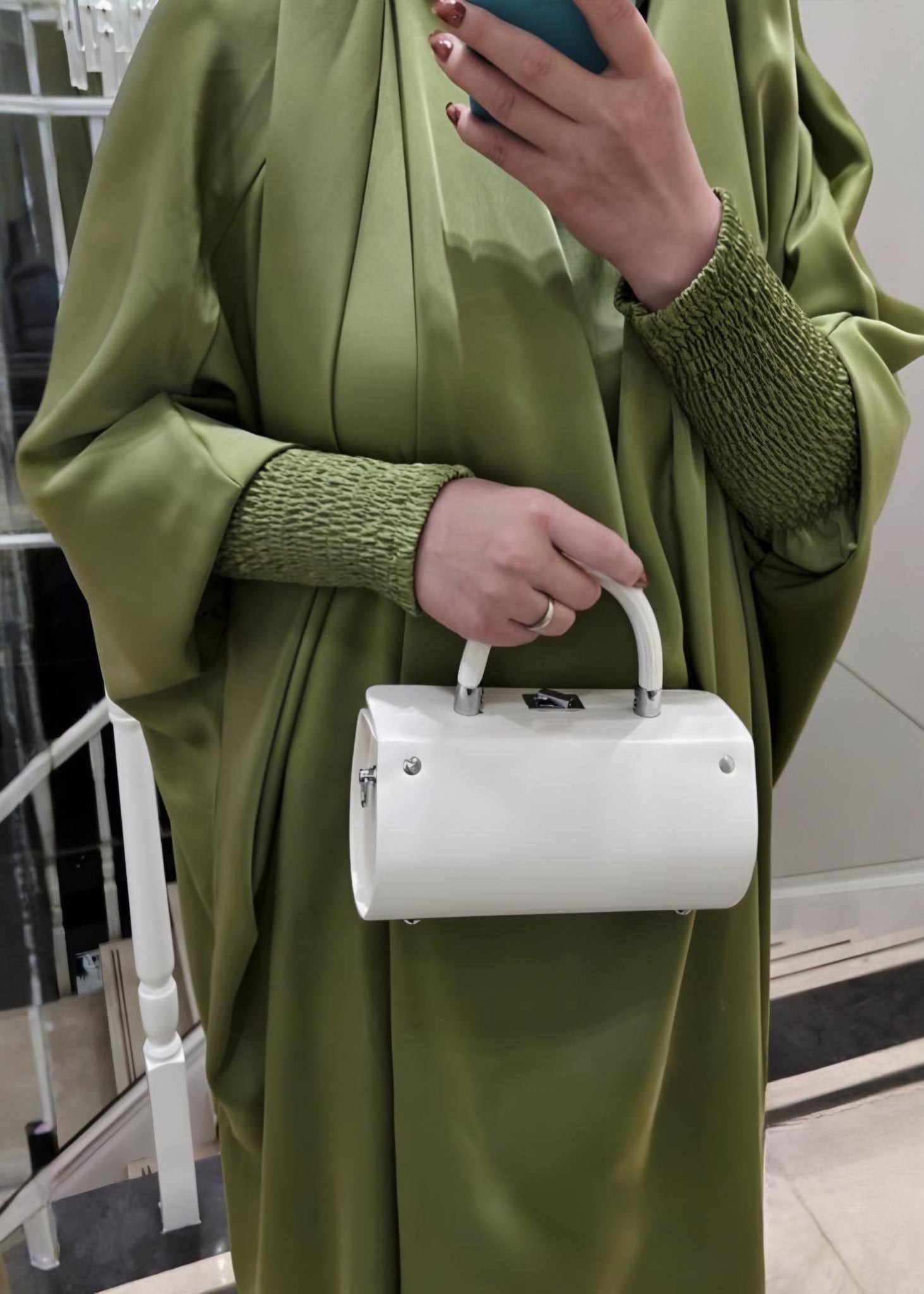 2 PIECE JILBAB | PISTA GREEN