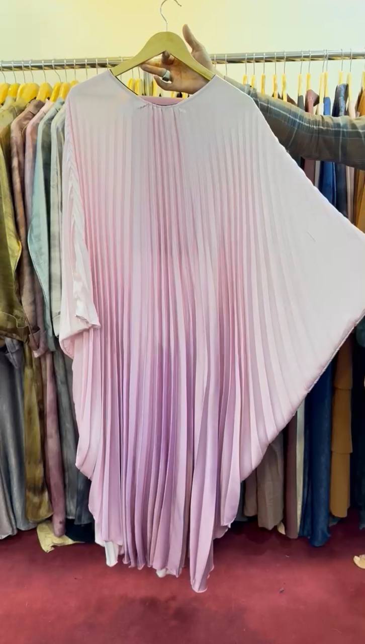 HUDA KAFTAN ABAYA | DS-BABY PINK