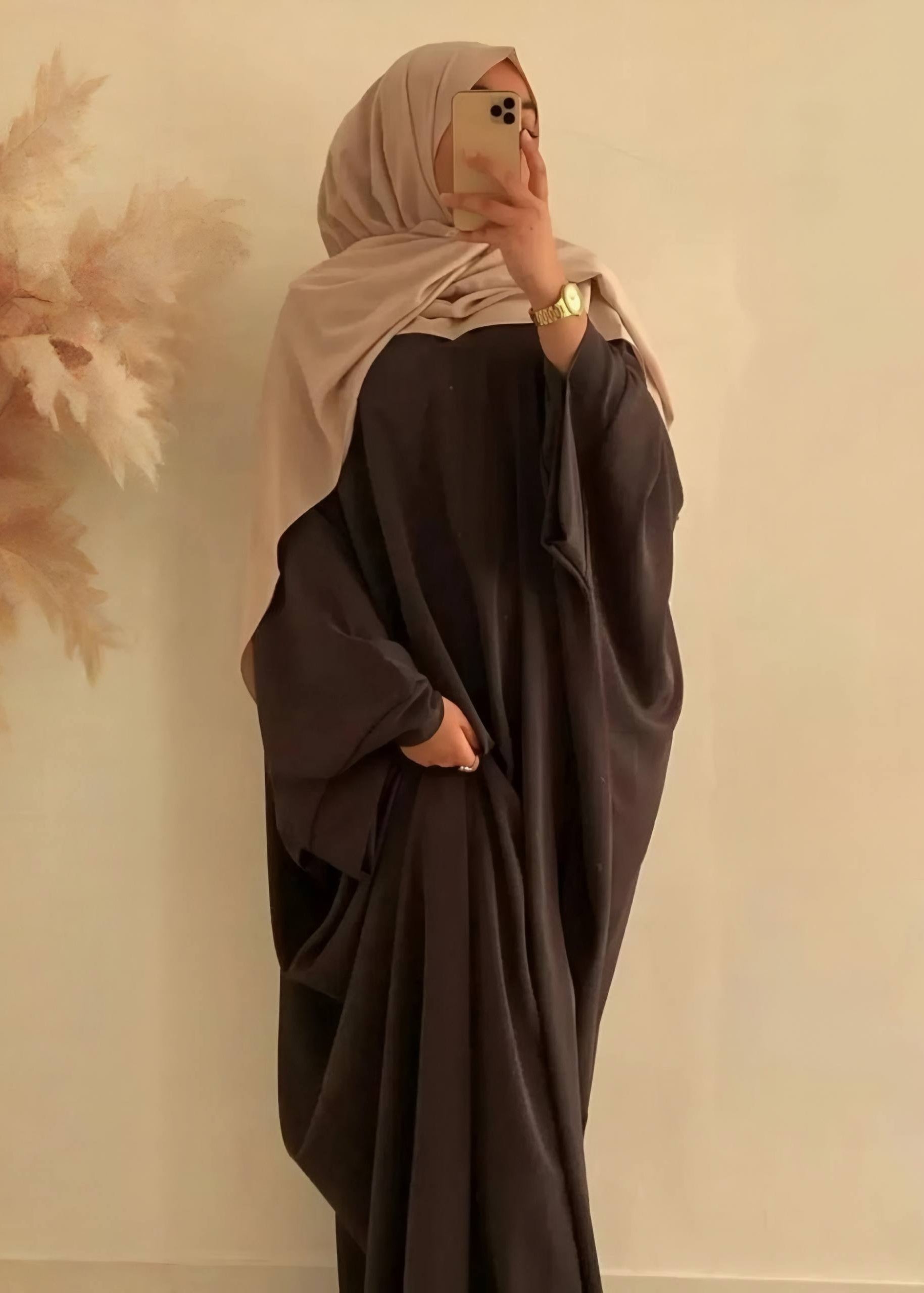 AREBIYAN KAFTAN ABAYA | NEW - COFFEE