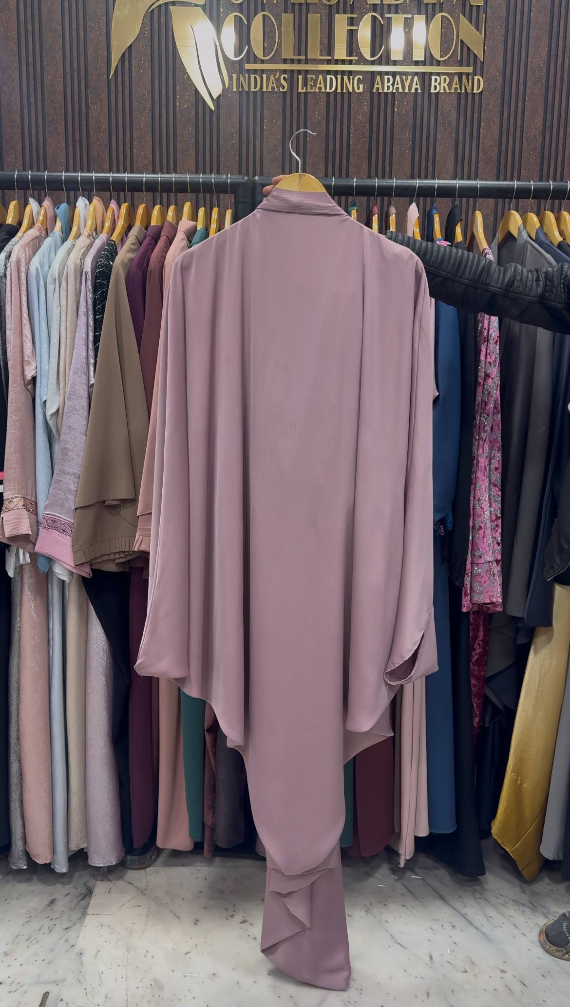 UMRAH KAFTAN ABAYA | PINK
