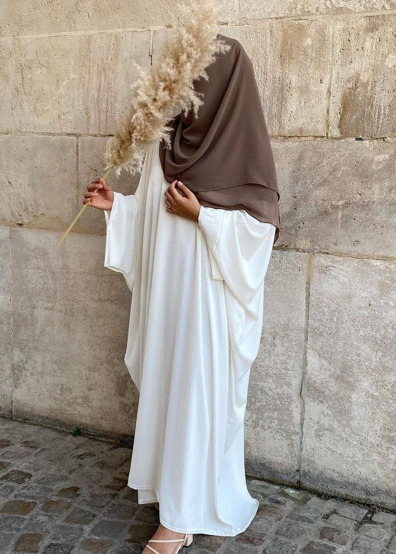 AREBIYAN KAFTAN ABAYA | WHITE