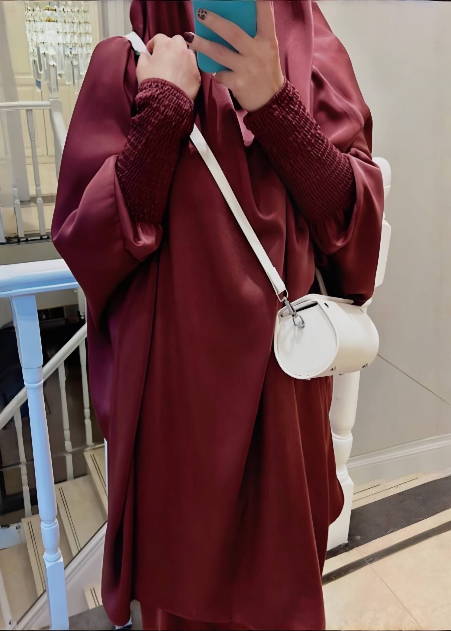 2 PIECE JILBAB | MAROON