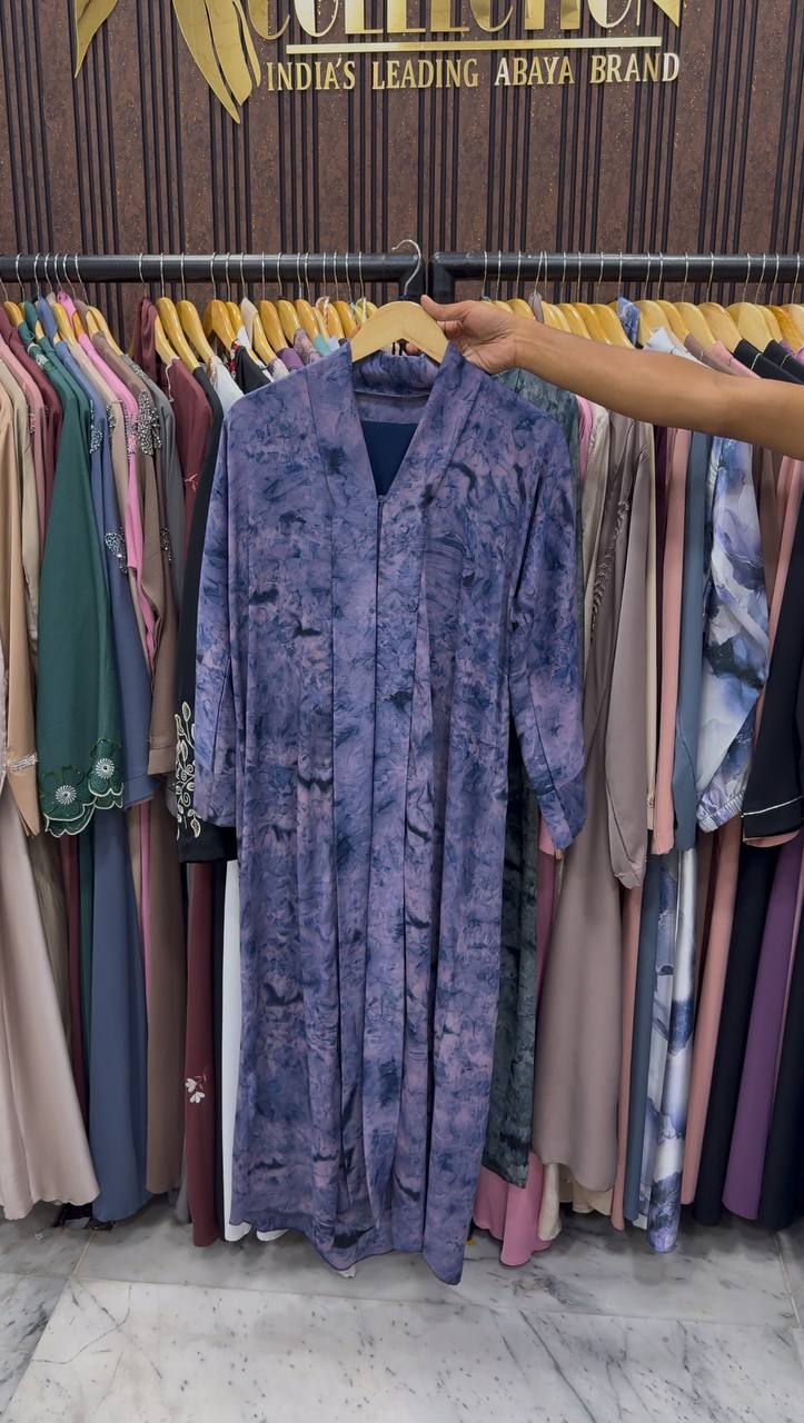 VELORA FRONT OPEN ABAYA | SHADE-02