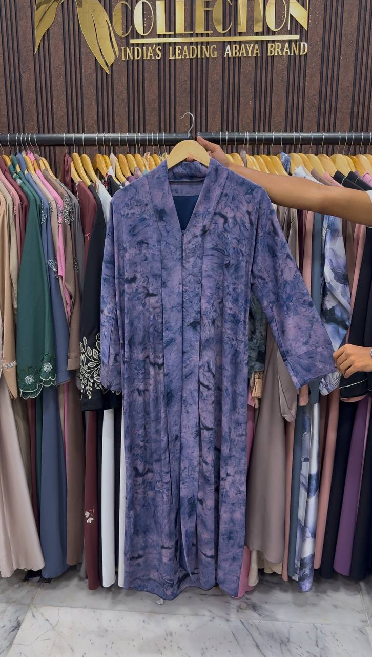 VELORA FRONT OPEN ABAYA | SHADE-02