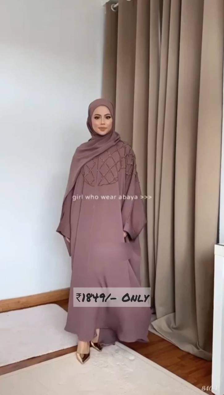NURUL KAFTAN ABAYA | PINK