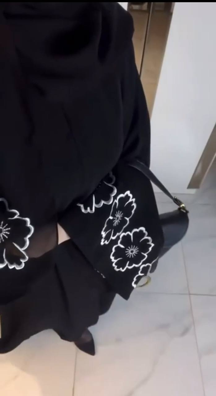 FARHA A-LINE BELL SLEEVE ABAYA