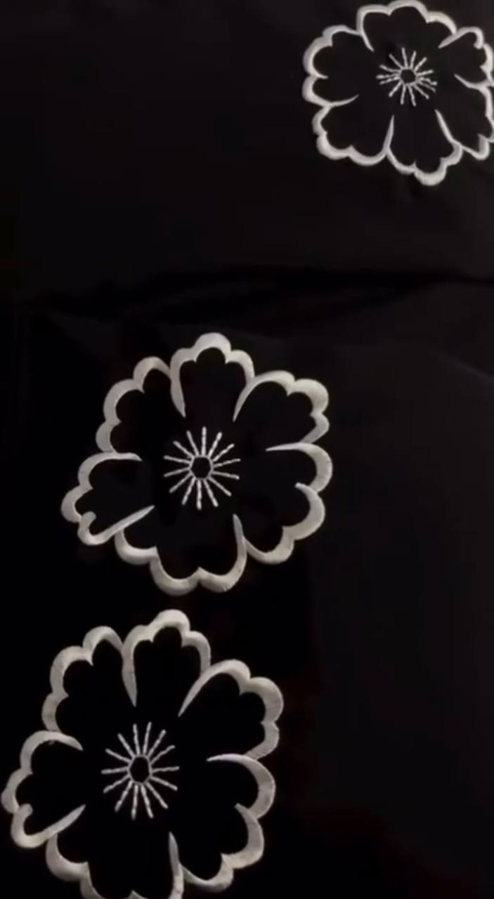 FARHA A-LINE BELL SLEEVE ABAYA