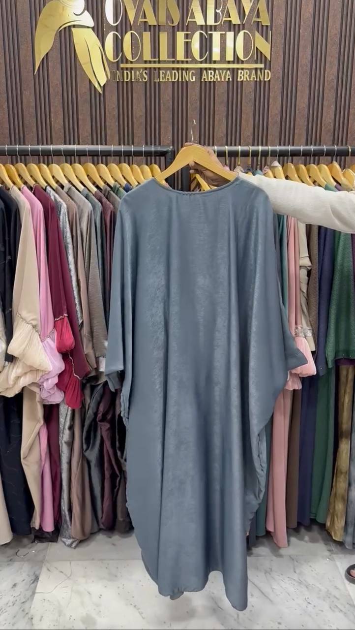 AL-ZAINAB BROACH ABAYA | GRAY