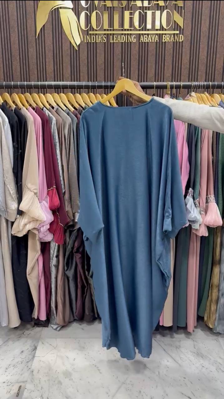 AL-ZAINAB BROACH ABAYA | SKY BLUE