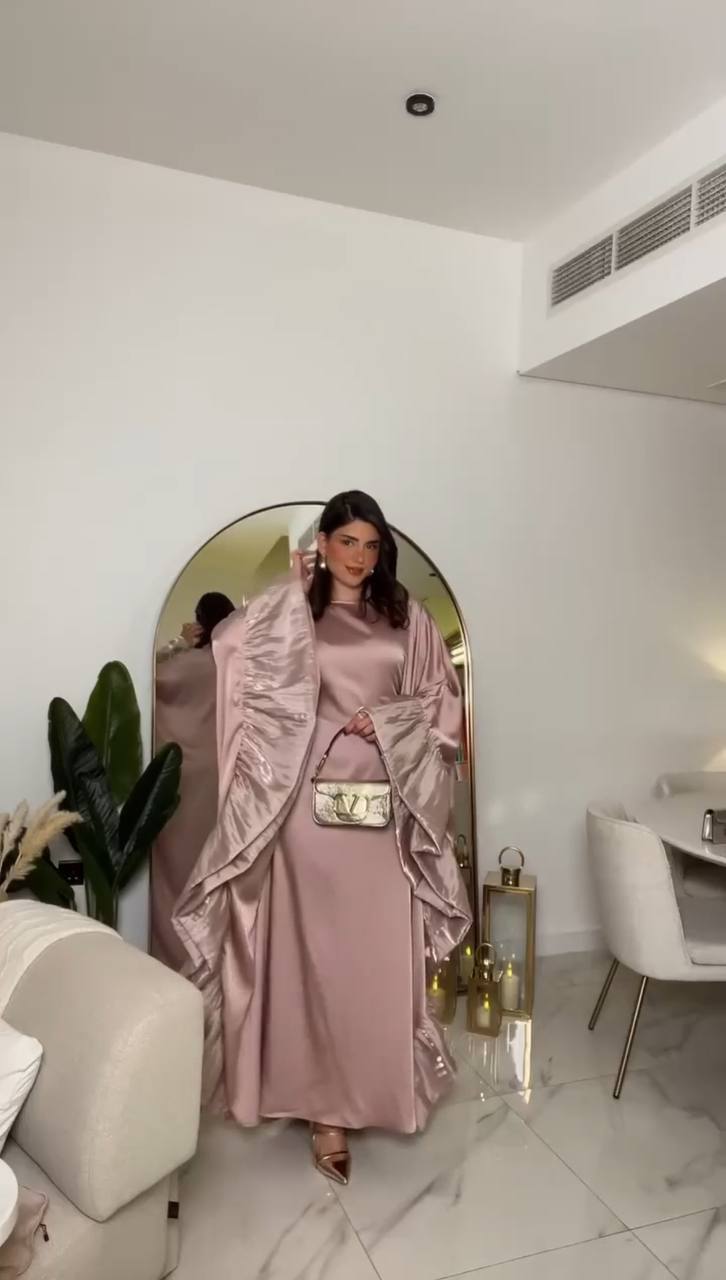 AMAYRA KAFTAN ABAYA | PINK