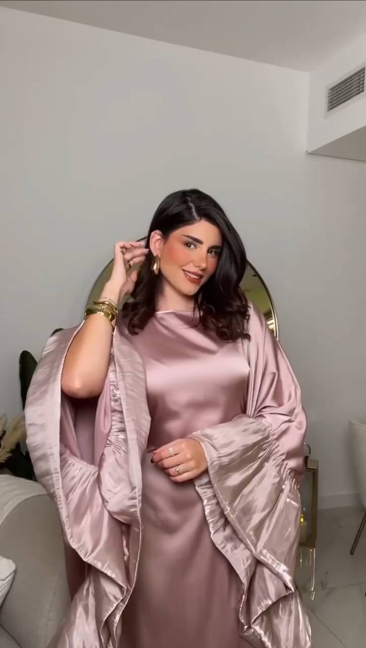 AMAYRA KAFTAN ABAYA | PINK