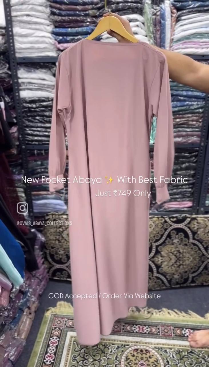 ARABIYA POCKET ABAYA ( NEW LAUNCH )