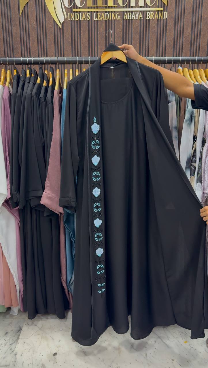 AL-ZOYA DOUBLE SHRUG COAT ABAYA | SHADE-07