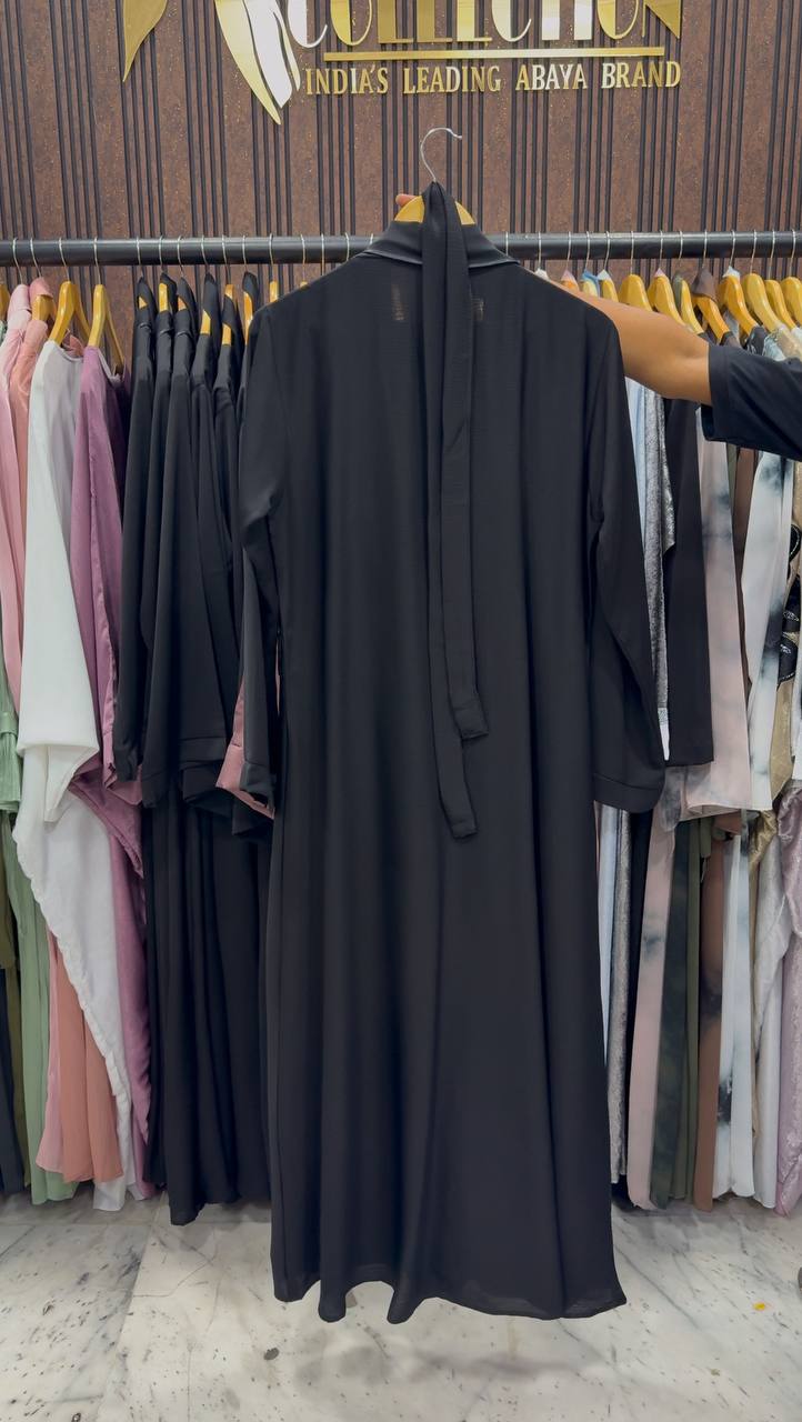 AL-ZOYA DOUBLE SHRUG COAT ABAYA | SHADE-06