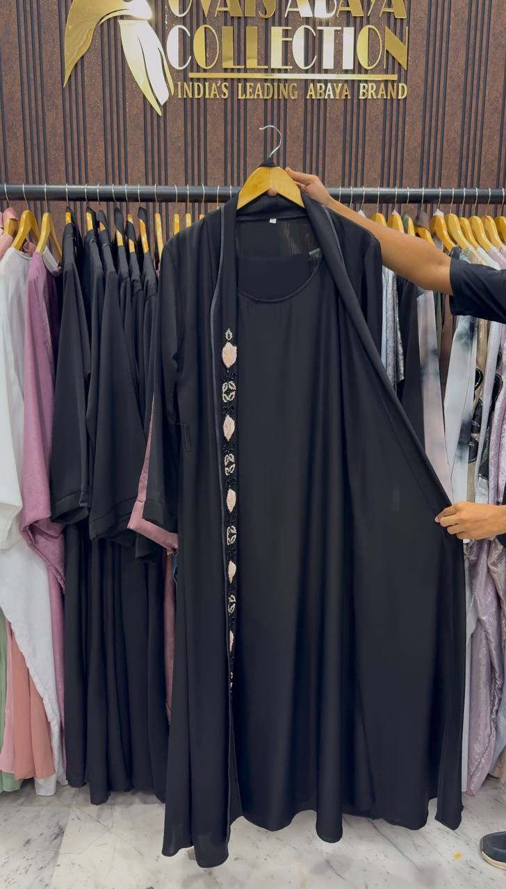 AL-ZOYA DOUBLE SHRUG COAT ABAYA | SHADE-05