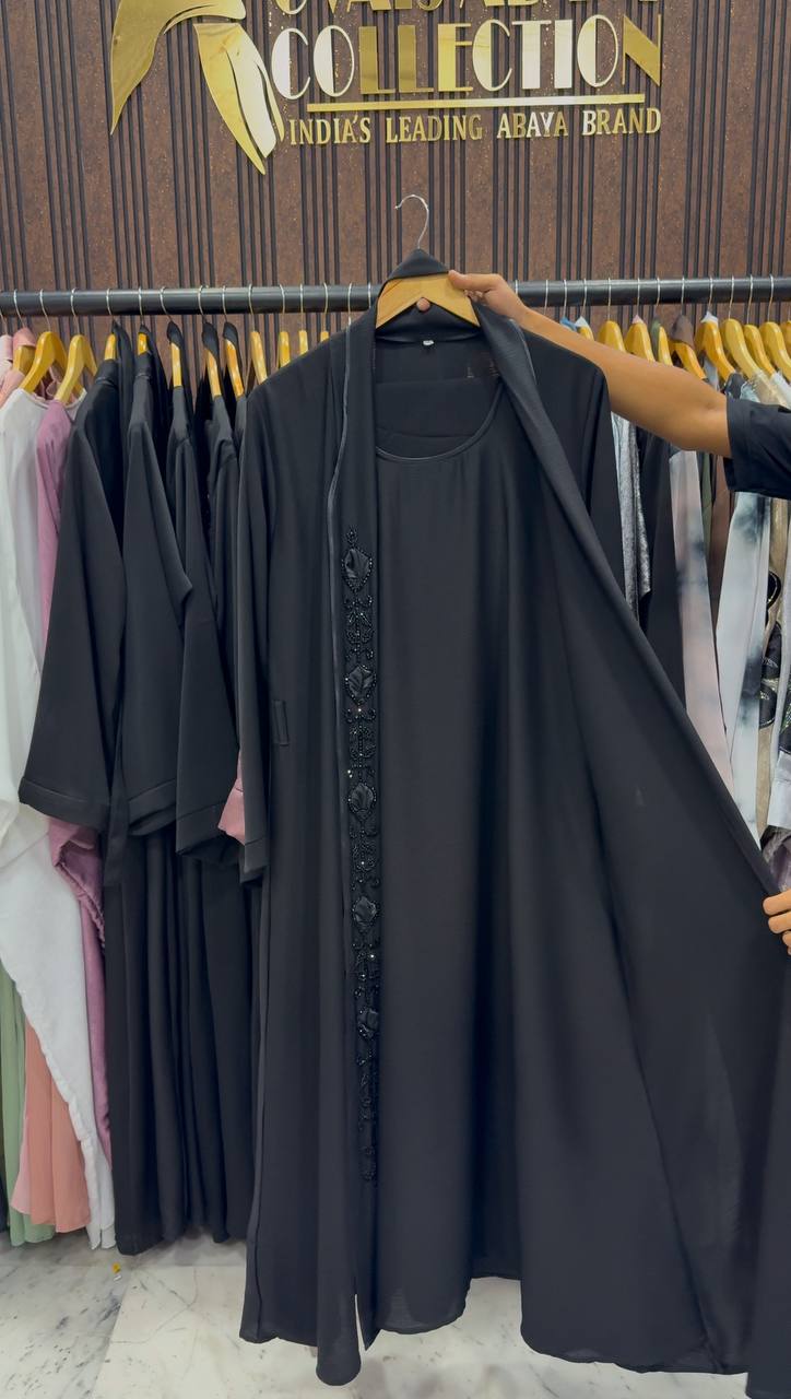 AL-ZOYA DOUBLE SHRUG COAT ABAYA | SHADE-04