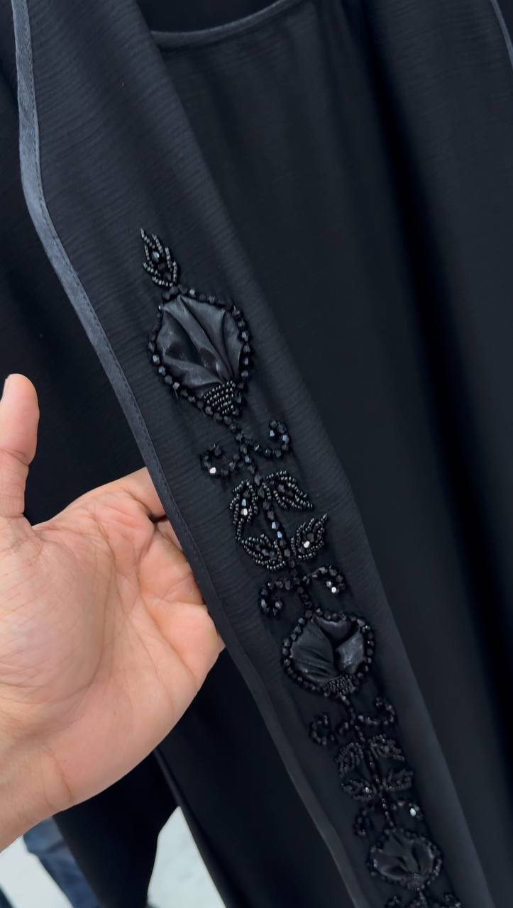 AL-ZOYA DOUBLE SHRUG COAT ABAYA | SHADE-04