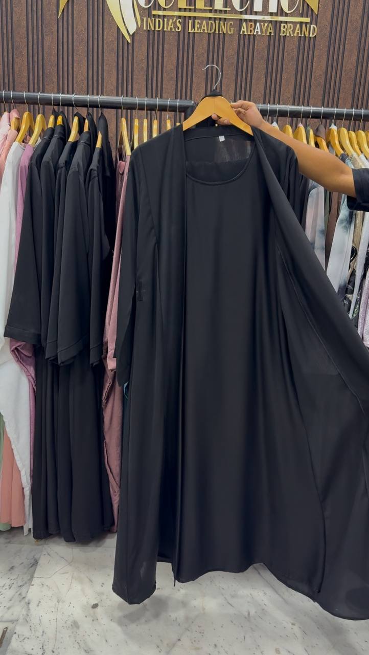 AL-ZOYA DOUBLE SHRUG BLAZER ABAYA | SHADE-03