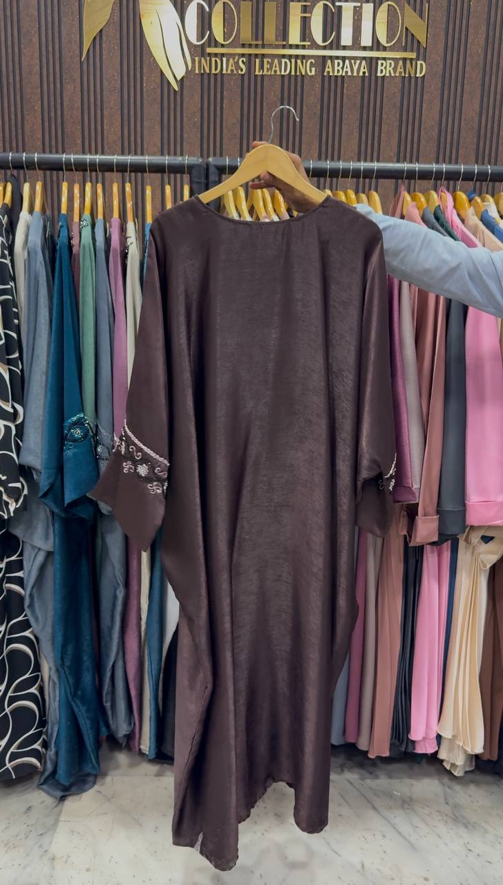 GULAFSHA HANDWORK ABAYA | PURPLE