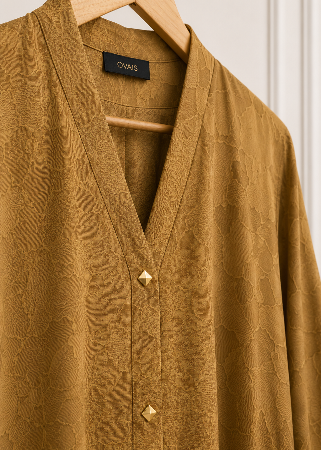 SAMRAH FRONT OPEN ABAYA | NUDE