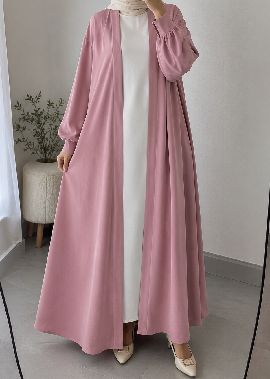 HAFSAH DS ABAYA | PINK