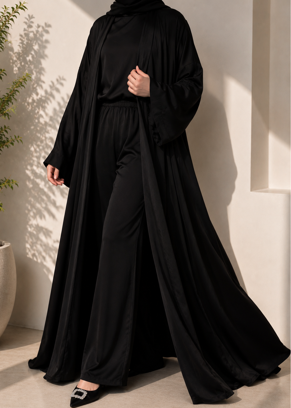 TARUBA CORDSET | BLACK