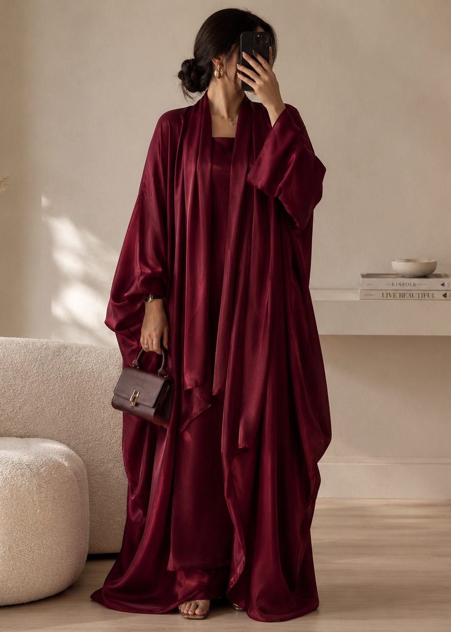 EZZAH DS ABAYA | RED