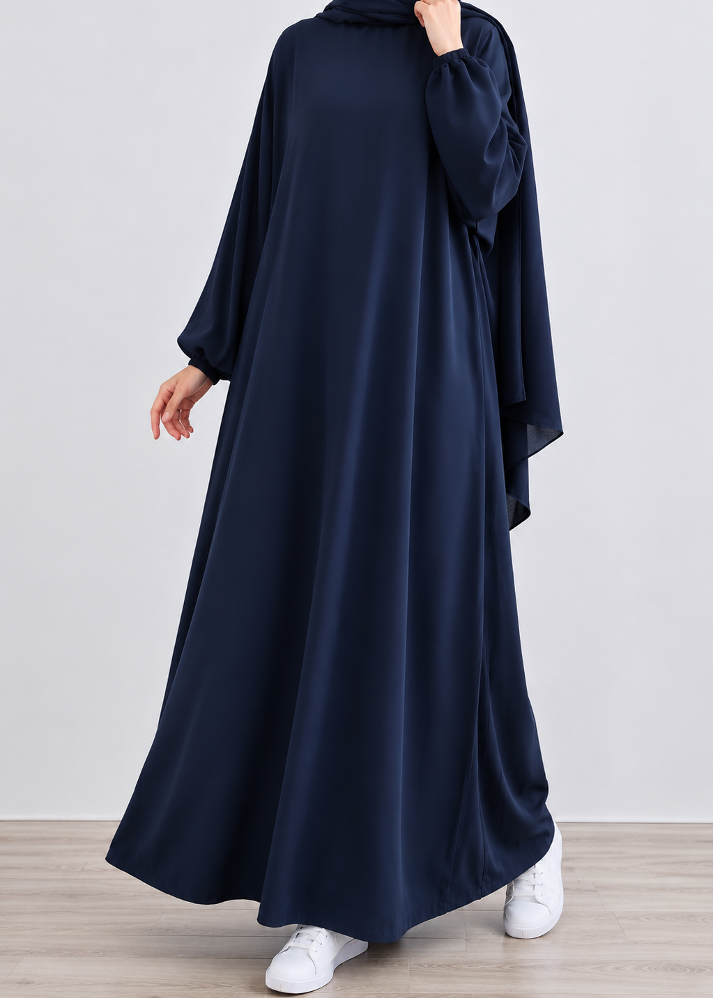MEHREEN KAFTAN ABAYA | DARK BLUE