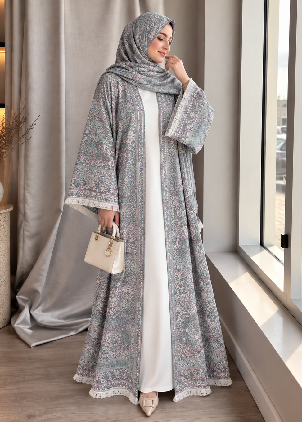 PASHMINA ABAYA | SHADE - 10