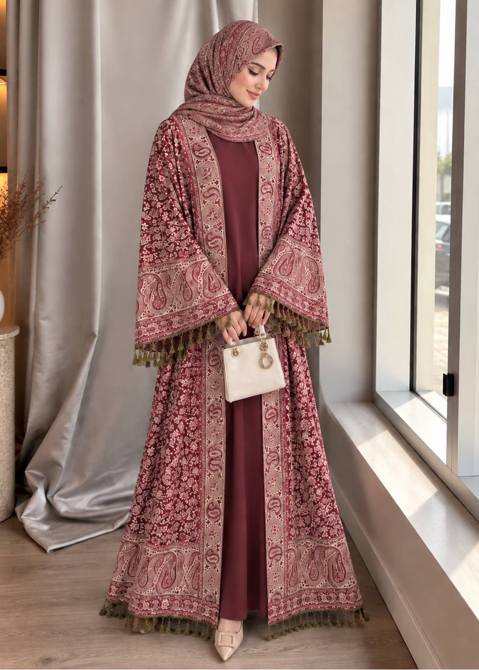 PASHMINA ABAYA | SHADE - 03