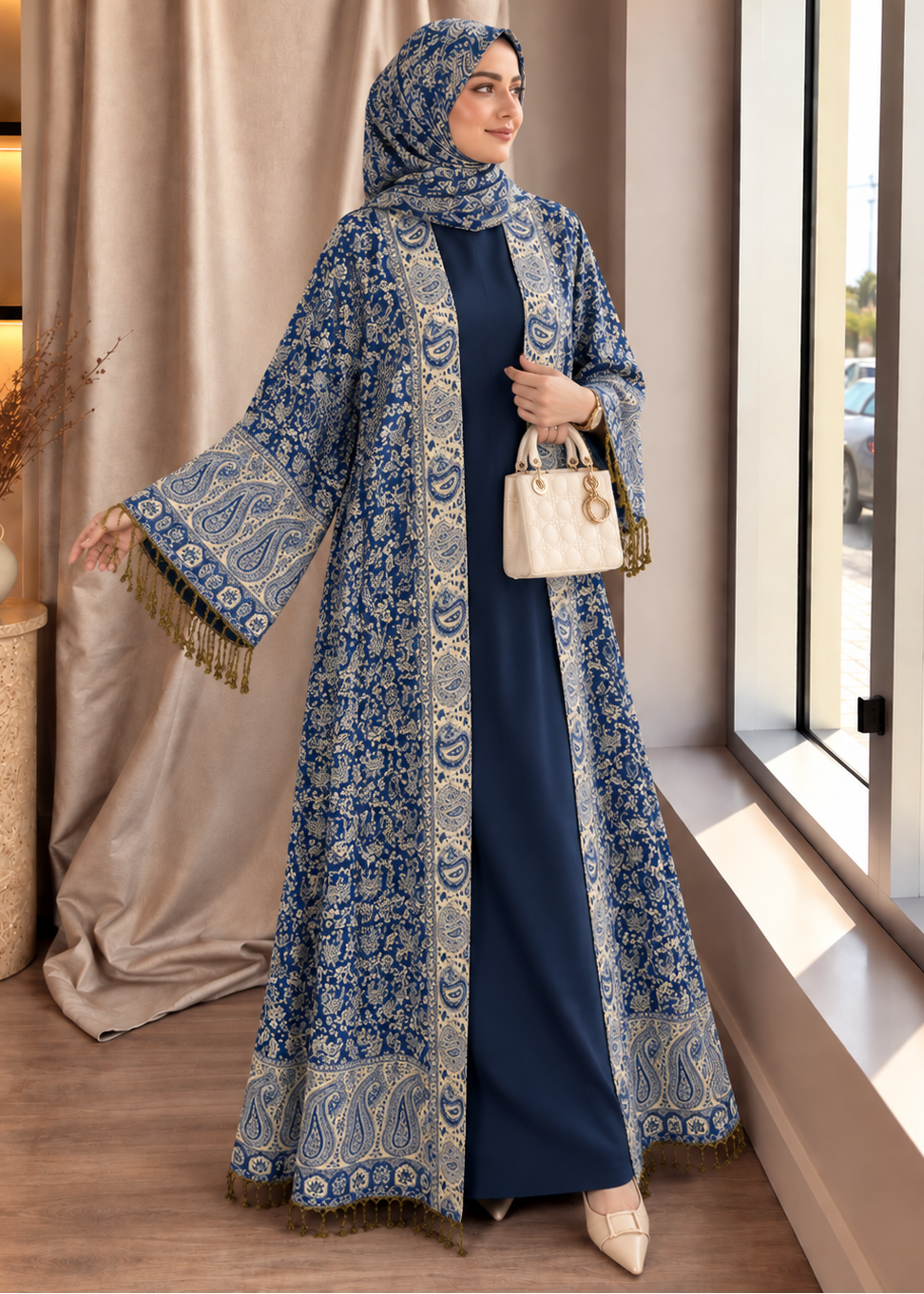 PASHMINA ABAYA | SHADE - 01