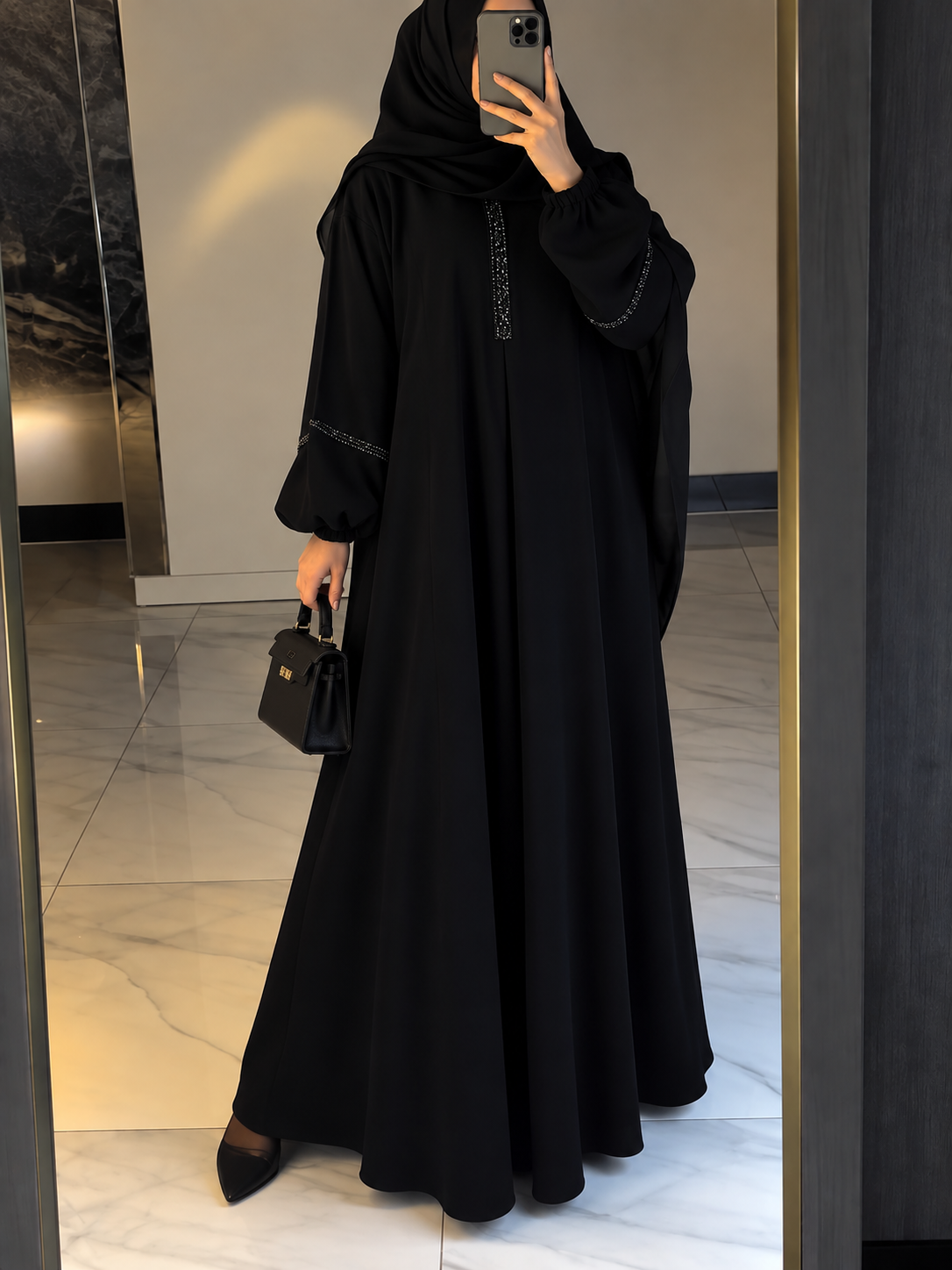 6001 - AASH BASIC ABAYA | B2B