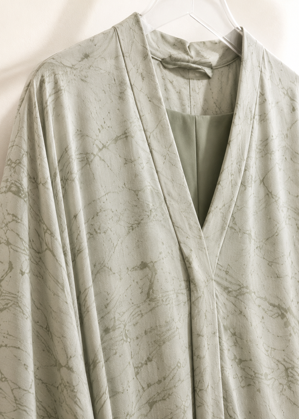 HAYA LUXE UMBRELLA ABAYA | PISTA GREEN